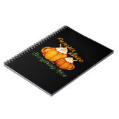 Pompoen specerij en alles mooi Herfst ontwerp Notitieboek (Linkerzijde)