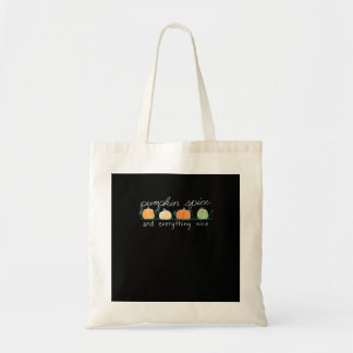 Pompoen specerij en alles mooie citaat luiheid tote bag