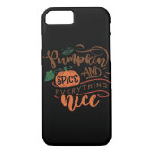 Pompoen specerij en alles mooie luiaard Case-Mate iPhone case (Achterkant)
