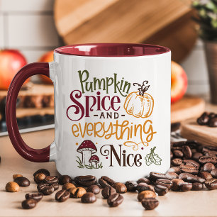Pompoen Specerij En Alles Wat Leuk Is Herfst Mok