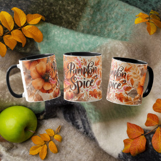 Pompoen Specerijen Fantasievolle Thanksgiving Mok