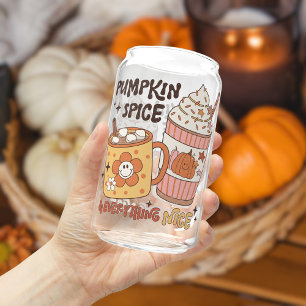 Pompoen Spice & Alles Mooi, Herfst Vibes Blikvorm Glas