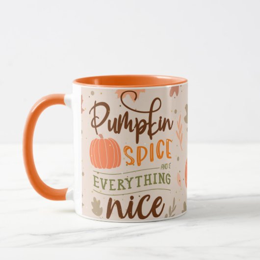 Pompoen Spice & Alles Mooie Herfst Mok (Links)