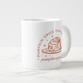 Pompoen Spice Cinnamon Rolls Extra Grote Beker (Voorkant rechts)