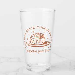 Pompoen Spice Cinnamon Rolls Glas