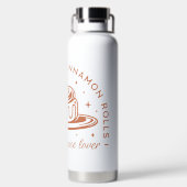 Pompoen Spice Cinnamon Rolls Waterfles (Achterkant)