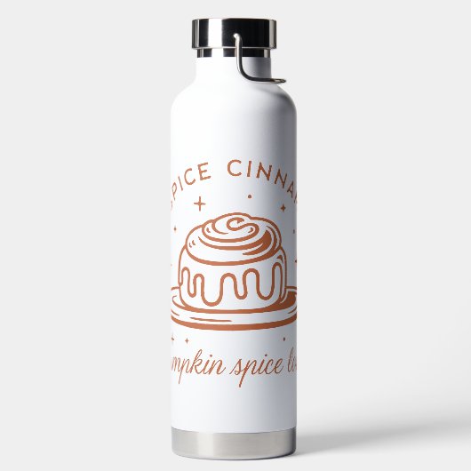 Pompoen Spice Cinnamon Rolls Waterfles (Links)