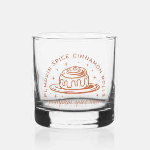 Pompoen Spice Cinnamon Rolls Whisky Glas