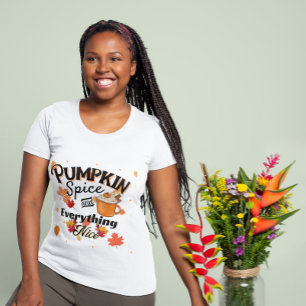 Pompoen Spice en alles Nice Women's T-shirt