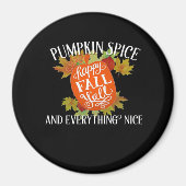 Pompoen Spice en alles wat leuke Herfst Classic Magneet (Voorkant)