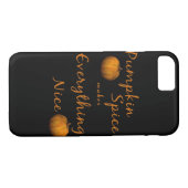 Pompoen Spice Essential Case-Mate iPhone Case (Achterkant (Horizontaal))