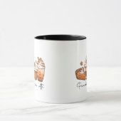 Pompoen Spice Latte Mok, Herfst Vibes Mok, Retro Mok (Midden)