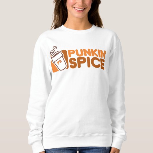 Pompoen Spice Latte Shirt (Voorkant)