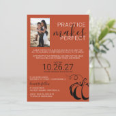 Pompoen Spice repetitie diner Kaart (Staand voorkant)