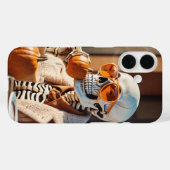 Pompoen Spice Skelet Case-Mate iPhone Case (Achterkant (horizontaal))