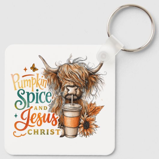 Pompoen Spice... Sleutelhanger (Achterkant)