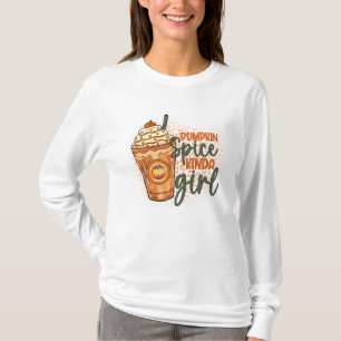 Pompoen Spice Soort Meisje T-shirt