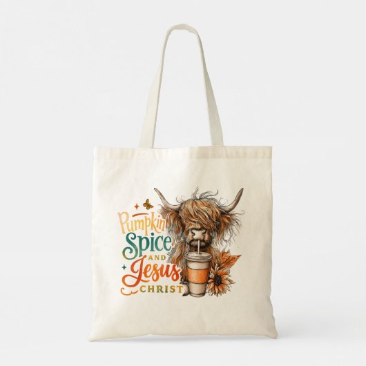 Pompoen Spice... Tote Bag (Achterkant)