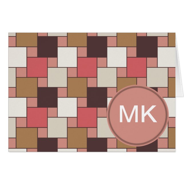 Pompoen Spice Weave Pattern (Voorkant Horizontaal)