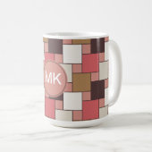 Pompoen Spice Weave Pattern Koffiemok (Voorkant rechts)