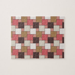 Pompoen Spice Weave Pattern Legpuzzel