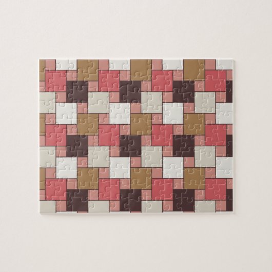 Pompoen Spice Weave Pattern Legpuzzel (Horizontaal)