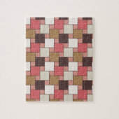 Pompoen Spice Weave Pattern Legpuzzel (Verticaal)