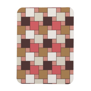 Pompoen Spice Weave Pattern Magneet