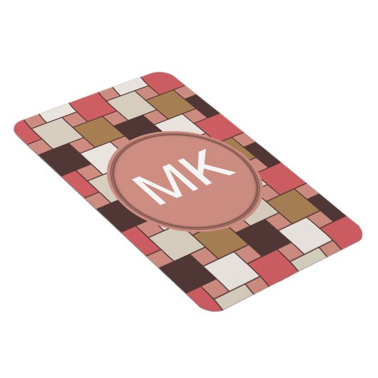 Pompoen Spice Weave Pattern Magneet (Rechterzijde)