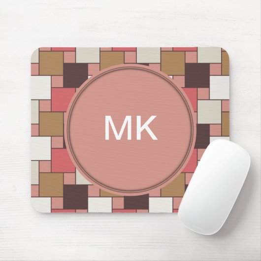 Pompoen Spice Weave Pattern Muismat (Met muis)