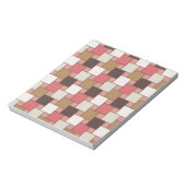 Pompoen Spice Weave Pattern Notitieblok (Gedraaid)