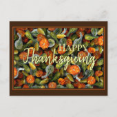 Pompoen, Squash Autumn Harvest Briefkaart (Voorkant)