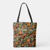 Pompoen, Squash Autumn Harvest Canvas tas (Achterkant)