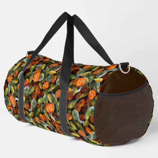 Pompoen, Squash Autumn Harvest Duffel Bag - Groot Plunjezak (Rechterhoek)