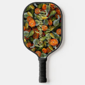 Pompoen, Squash Herfst Oogst Pickleball Paddles (Voorkant)