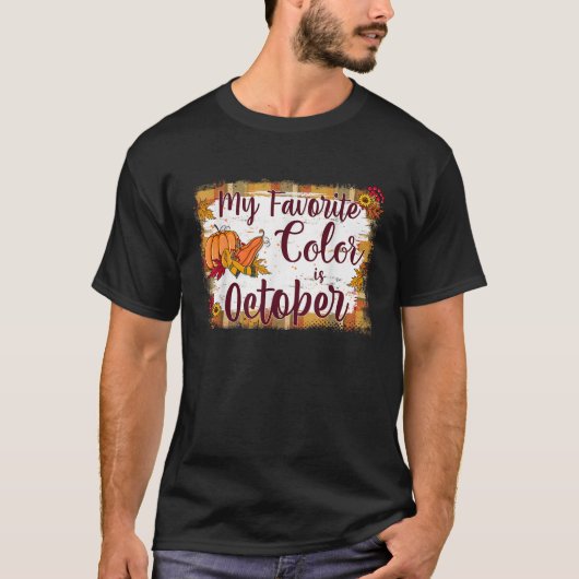 Pompoen t-shirt (Voorkant)