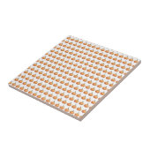 pompoen tegeltje (Zijkant)