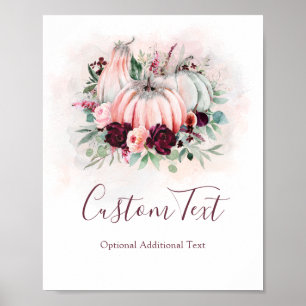 Pompoen Teken Poster