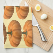 pompoen theedoek (Quarter Fold)