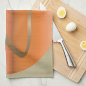 pompoen theedoek (Quarter Fold)