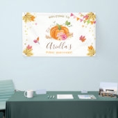 Pompoen Verjaardag achtergrond Banner Herfst Herfs (Beurs)