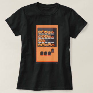 Pompoen Verkoopautomaat Cute Halloween T-shirt