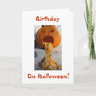 POMPOEN VOOR EEN LEUKE HALLOWEEN VERJAARDAG KAART