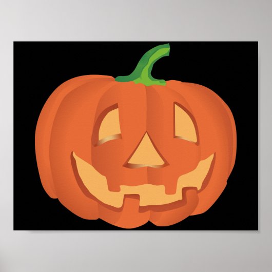 Pompoen voor Halloween 1 Poster (Voorkant)