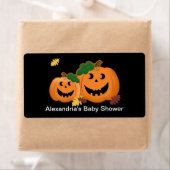 Pompoen Waterfles Sticker (Insitu)