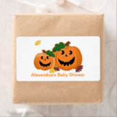 Pompoen Waterfles Sticker (Insitu)