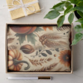 Pompoen Waterverf Herfstpatroon voor Herfst Tissuepapier (Geschenk)