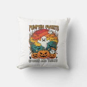 Pompoen Zoetjes Spoken Behandelingen Halloween Gee Kussen