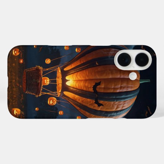 pompoenballon Case-Mate iPhone case (Achterkant (horizontaal))