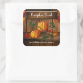 Pompoenbrood SQ Label (Tas)